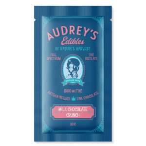 Audrey’s 1500mg Chocolate Bar Milk Chocolate Crunch