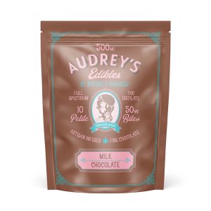 Audrey’s 500mg Chocolates (10x50mg) Milk Chocolate