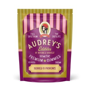 Audrey’s 500mg Gummies (10x50mg) Berry de Provance