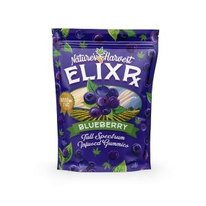 Elixr 1000mg Gummies (20x50mg) Blueberry