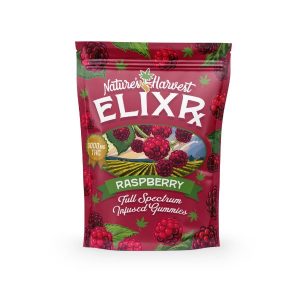 Elixr 1000mg Gummies (20x50mg) Raspberry